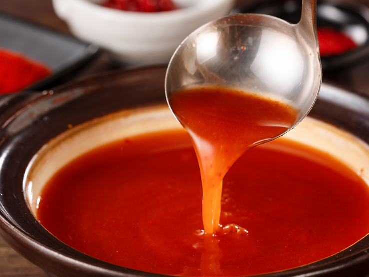 赤から鍋のスープ